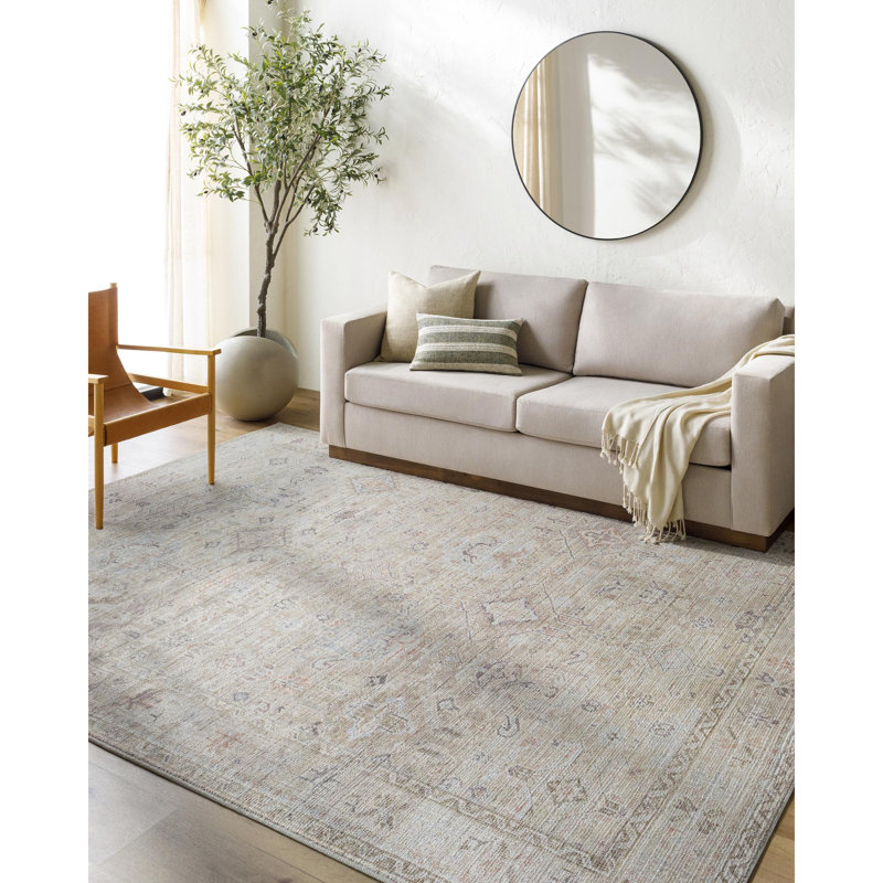 Becki Owens x Livabliss Marlene Machine Woven Area Rug, Rectangle 9'11" x 14', Cream