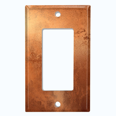 Patterned 1 - Gang Rocker Standard Wall Plate