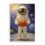 Astronaute tenant un cœur, estampe numérique, conception par Angie Hawke-823717019-823717009