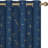 Foil Printed Constellation Pattern Blackout Grommet Curtains (Set of 4)-106634997-106635001