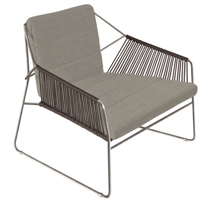 Sandur Outdoor Lounge Chair , Sunbrella® Cushions Included