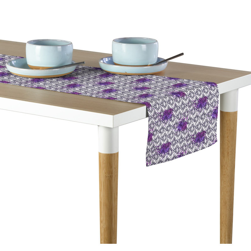 Lorentzen Geometric Table Runner, 72" L x 12" W
