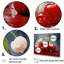 «Chuckling Cherry Red», ensemble d'art mural Pop-107737909