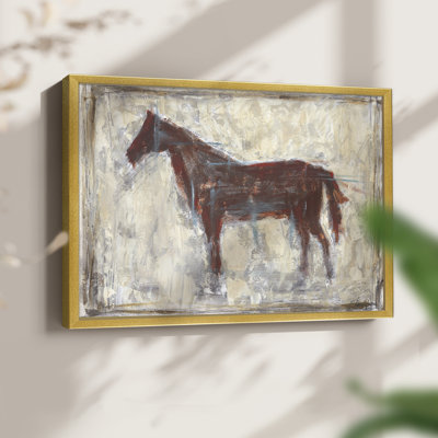 Iron Equine I - Reproduction encadrée - Restickable