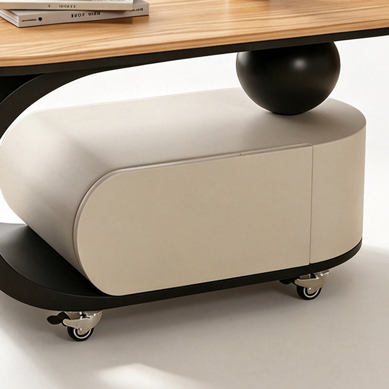 Table basse French Cream, H 17,71 po x l 47,24 po x P 23,62 po