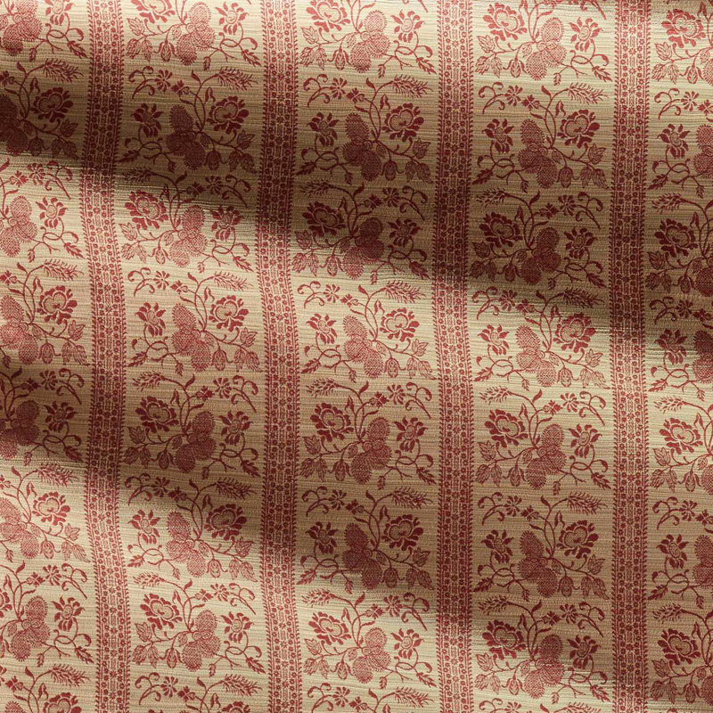 Filigree Bellagio Stripe, Sandstone/Russet
