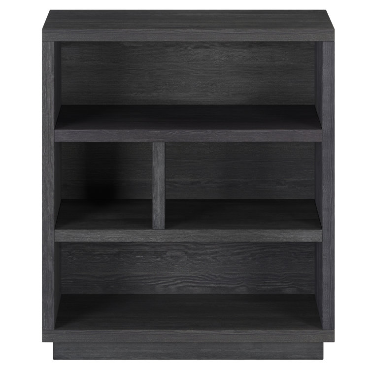 Ambretta Small Bookcase, Black – High Fashion Home