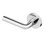 Faux levier de porte simple Arc pour conception moderne dissimulée (pour placard, garde-manger ou couloir) - Style minimaliste élégant en chrome