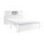 Finition lit plateforme avec bibliothèque tête de lit tiroirs bureau caché tabouret pied de lit banc de rangement mobilier de chambre 1pc-1898088321-1898088320