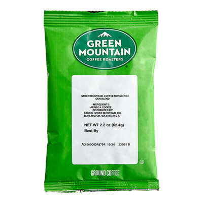Green Mountain Coffee Roasters Our Blend Coffee Packet 2.2 Oz. - 100 Piece WS-110GMFPBLEND