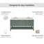 Magnolia Bath Vanity Rectangular Basin S073DCWRV-5488605-12012060