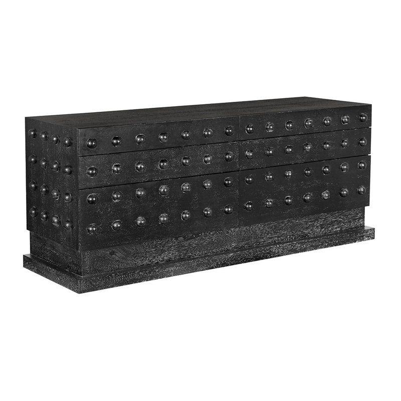 Didier 6 - Drawer Solid Wood Dresser