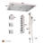 AquaRhapsody Thermostatic Complete Shower System with Rough in-Valve-89794552
