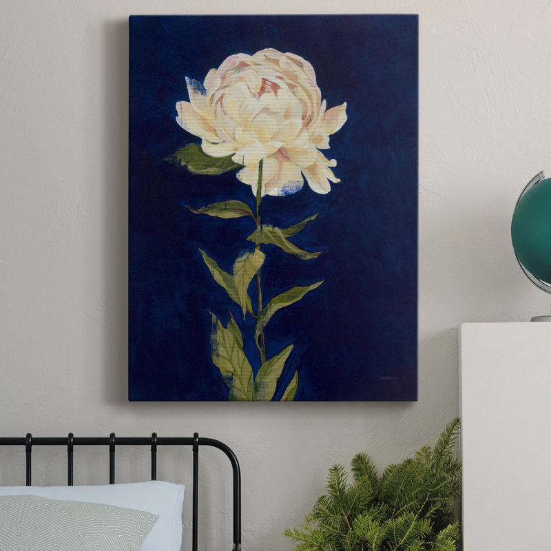 " Pretty As A Peony I ", 40" H x 30" W x 1" D