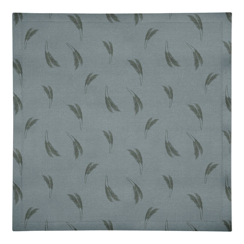 Floral Rectangle Napkin, Blue/Emerald