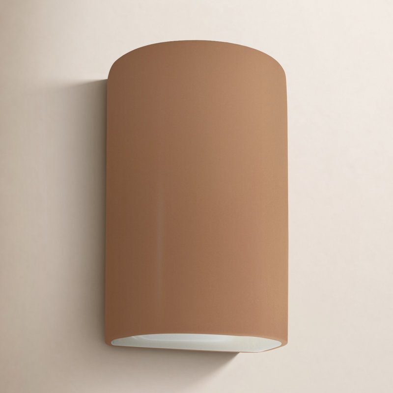 Nomad Ceramic Wall Light, Adobe