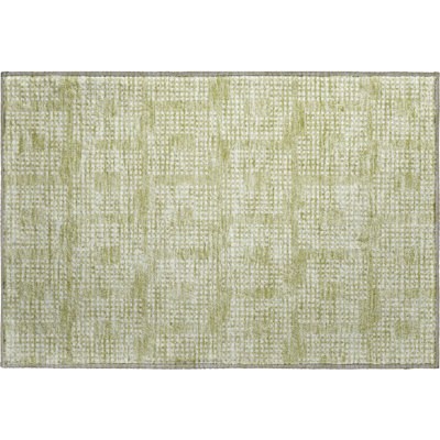 Premium Machine Washable Prisco Aloe Rug