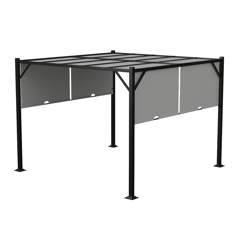 2.95m x 2.2m Steel Pergola