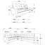 4-Piece Upholstered Sectional Sofa-1162228874