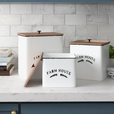 Metal Canister - Set of 3