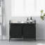Laundry Basket 2 Compartments With Wheels-1760560663