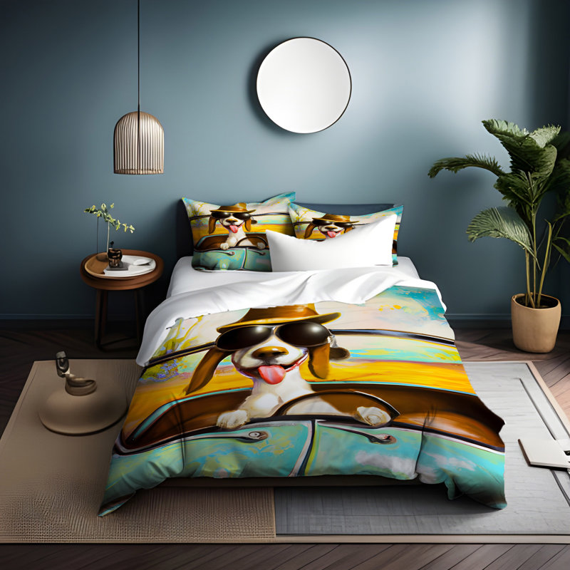 Ensemble de housse de couette , Housse de couette pour très grand lit et 2 très