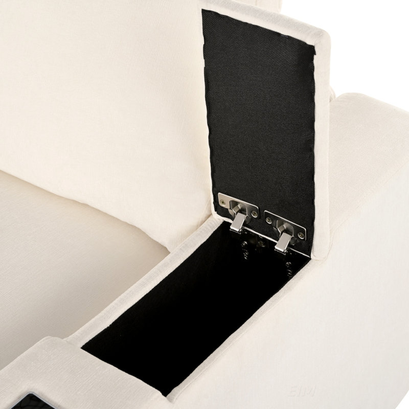 Canapé modulaire U-Style, Beige Polyester