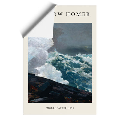 Northeaster by Winslow Homer - No Frame Print