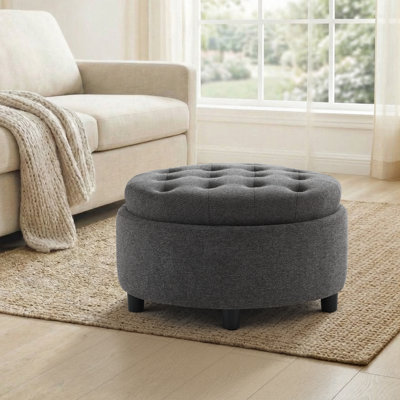 Rangement rembourré surdimensionné de 25 po Ottman