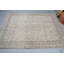 Tapis traditionnel beige à motif rétro pour décoration de salon d'inspiration turque