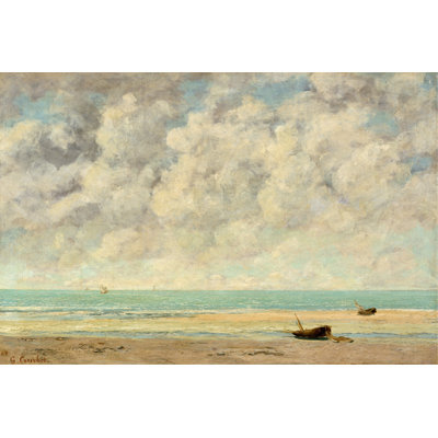 The Calm Sea by Gustave Courbet - Painting on Canvas