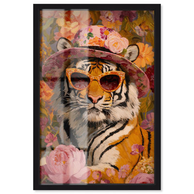 «Bloom in Floral Tiger» par Art Remedy