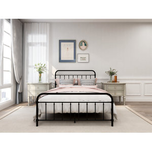 Winston Porter Colina Metal Bed & Reviews | Wayfair