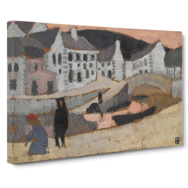 The Canal In Brittany by Roger De La Fresnaye - Wrapped Canvas, 35cm H x 50cm W x 3cm D