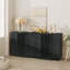 Buffet à panneau cannelé Designer Modern-290902673