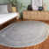 Calidia Floral Light Gray/Cream Area Rug