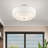Betel Fabric Semi Flush Mount-1788266544