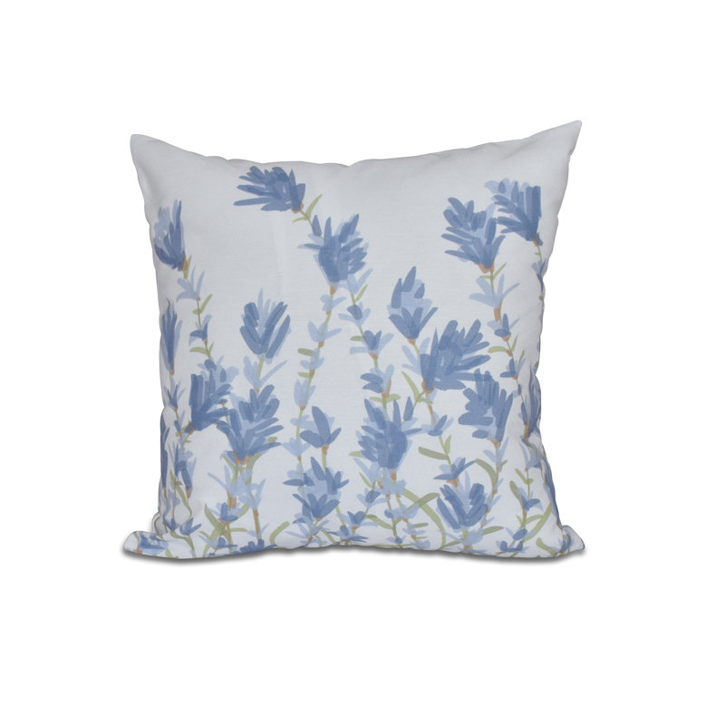 Housse et insert de coussin d'extérieur carré Botanical Blooms, H 18 po x l 18 po