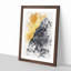 Edge Of A Sand Dune Watercolour - Picture Frame Graphic Art-56923521-56923522