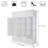 Tenterden Plastic Closet System-1049965532