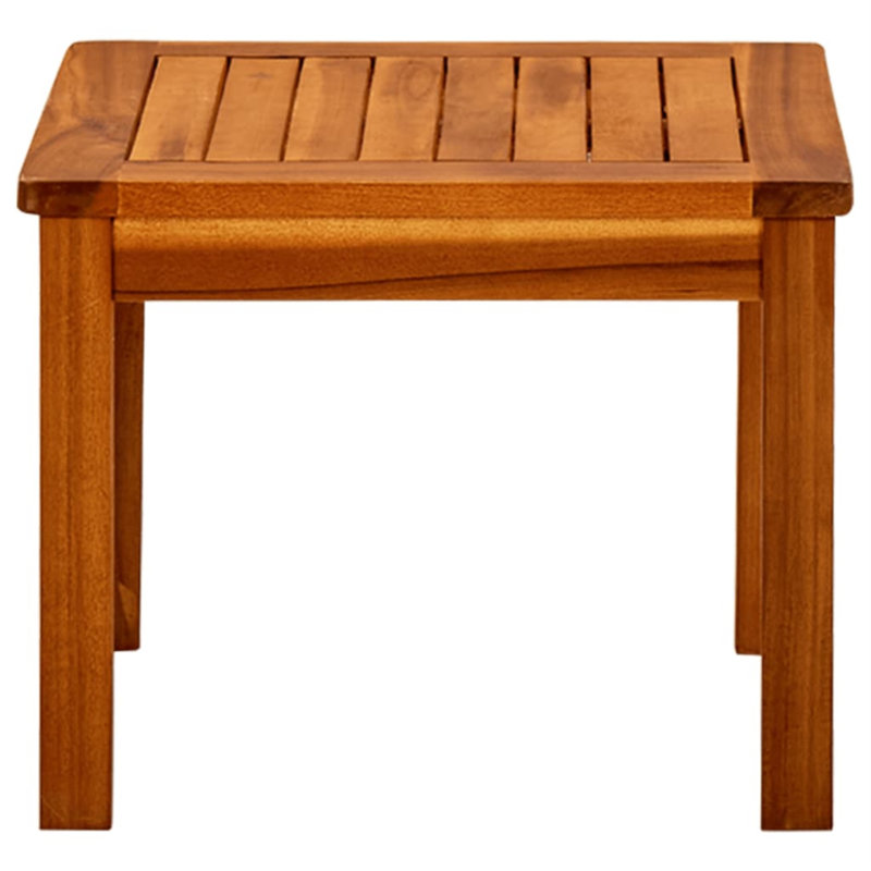 Table basse simple Dametta, H 14,1 po x L 17,7 po x l 17,7 po