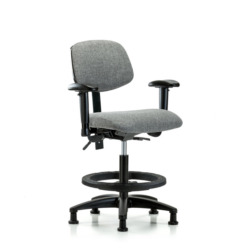 Chaise de dessin, Patins, Gris, Non inclus