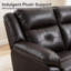 Fauteuil inclinable (brun foncé)-1206588802