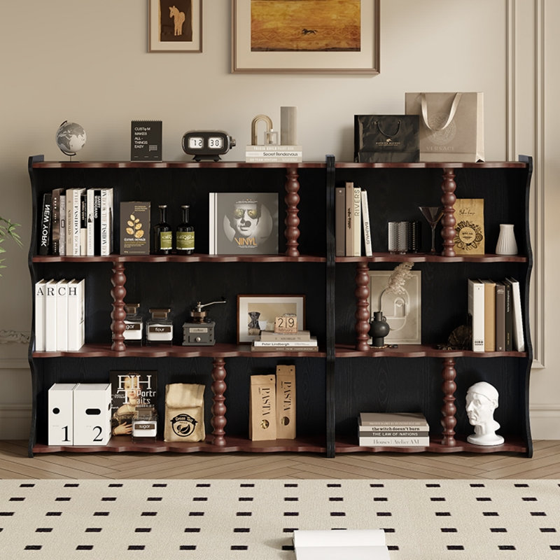 French Retro Multi-layer Display Cabinet