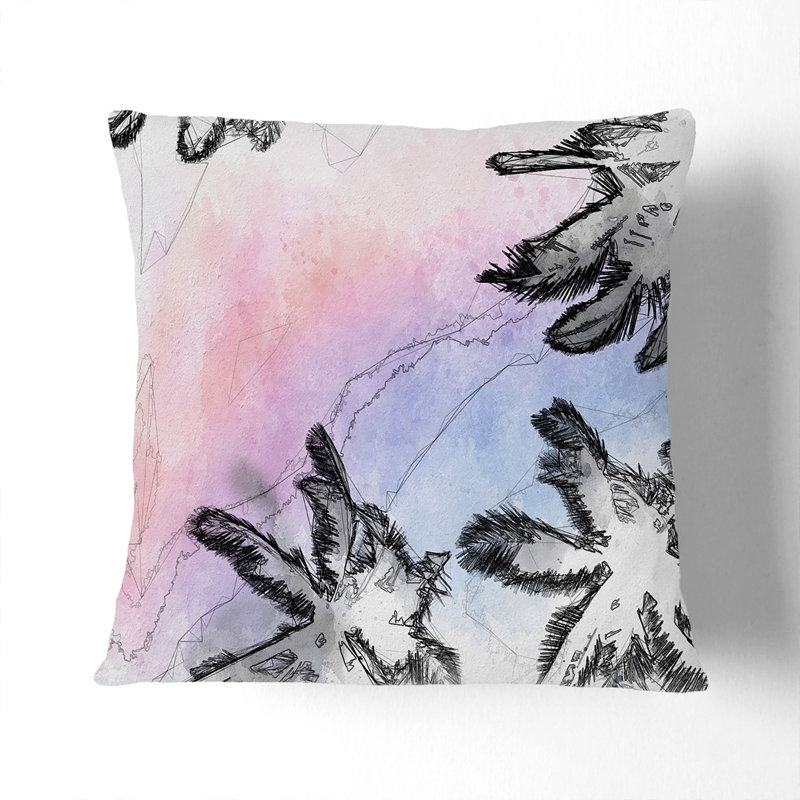 Square Throw Cushion, 40cm H x 40cm W x 15cm D