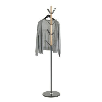 Metal Freestanding 8 - Hook Coat Rack
