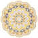 Lynd Geometric Handmade Wool Yellow Area Rug