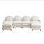 Upholstered 129.1 " Teddy U-Shaped Sectional with Ottoman-1243696459
