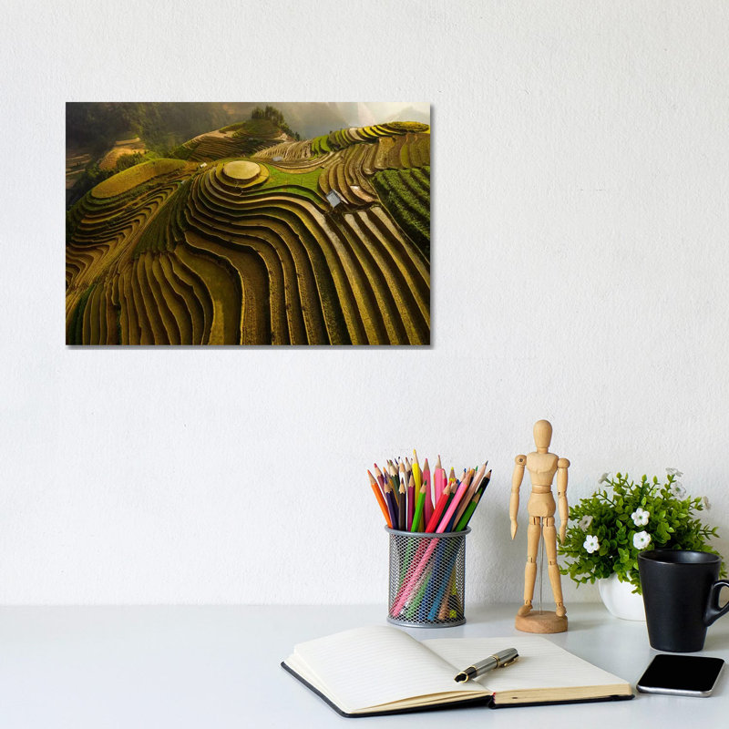 Mu Cang Chai, Vietnam II by Đào Tấn Phát - Wrapped Canvas Print, 20.32 cm H x 30.48 cm W