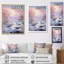 «Winter River Snow Charm Landscape I - Snow», reproduction d'art sur toile-367744396-367744391